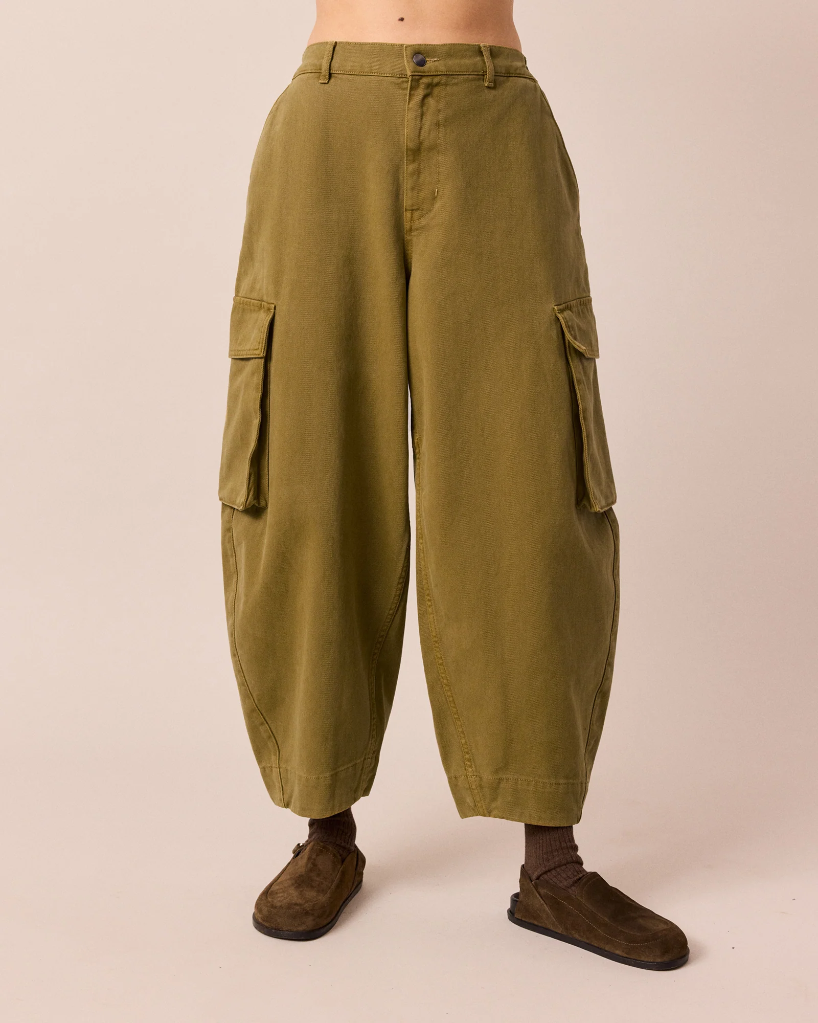 Claudie Bronzed Hay Denim Trousers - Image 2