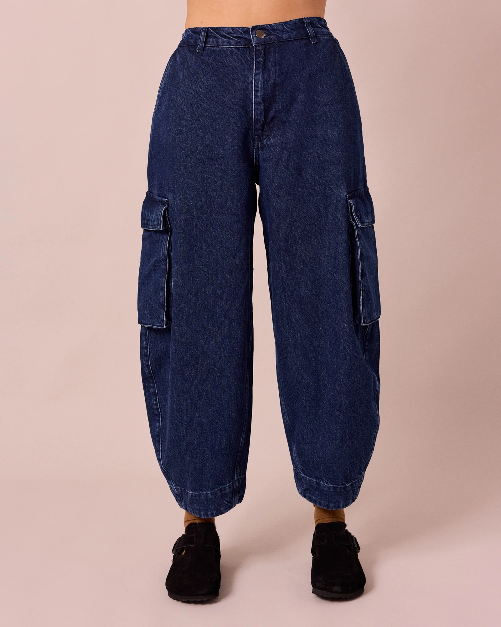 Claudie Dark Blue Denim Jeans - Image 2