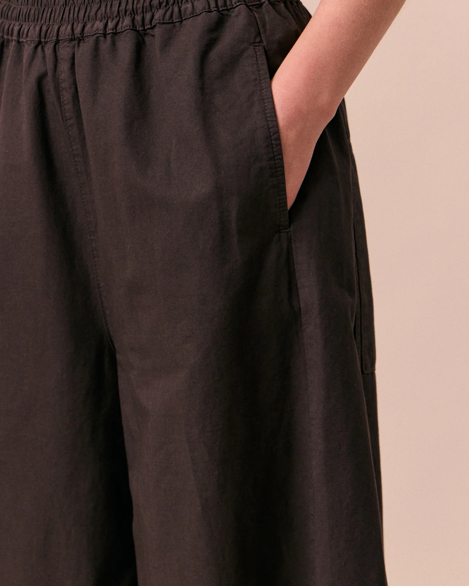 Logan Ganache Cotton Linen Trousers - Image 5
