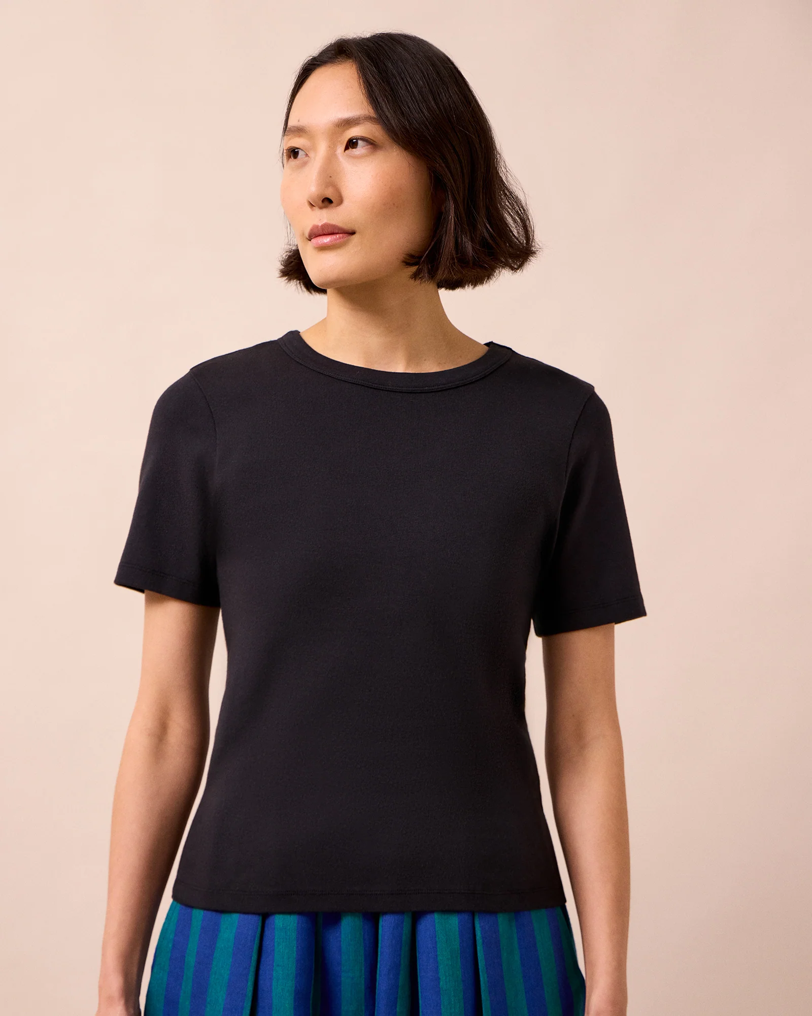 Lottie Black Jersey T-Shirt