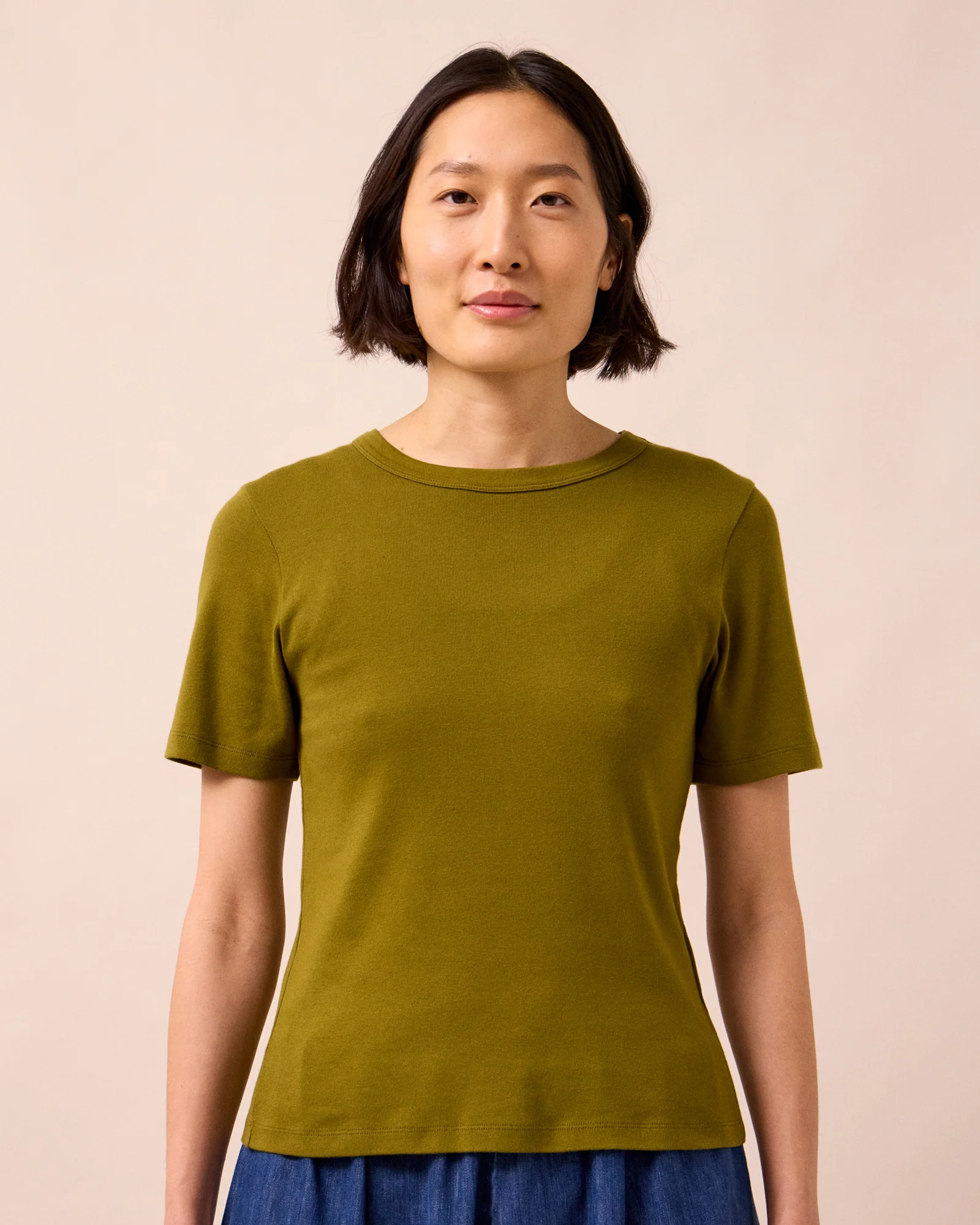 Lottie Olive Jersey T-Shirt