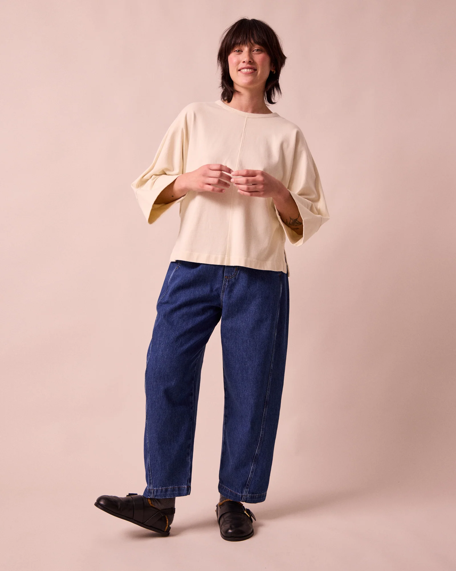 Maeve Mid Blue Denim Jeans
