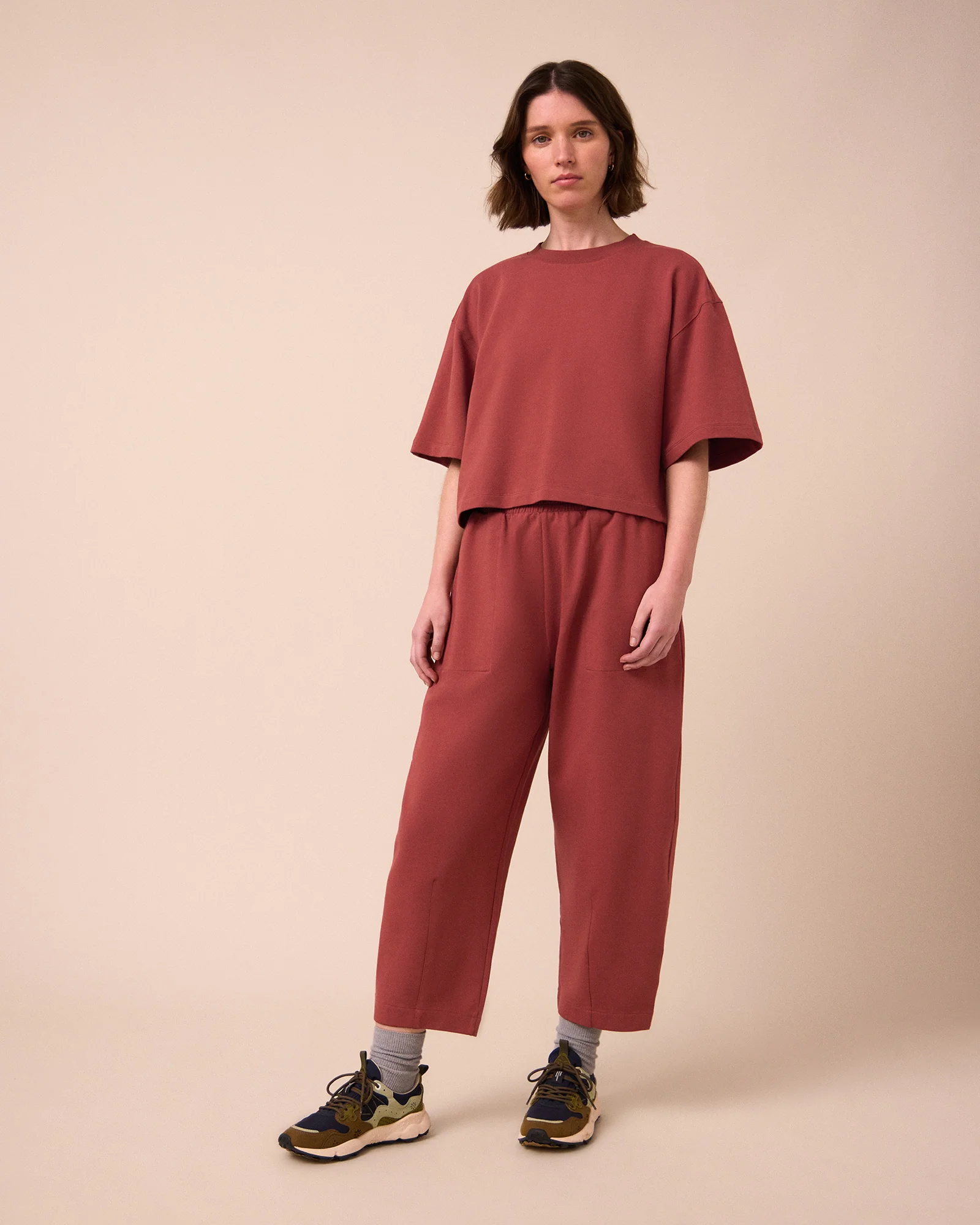 Nicole Brick Jersey Top - Image 2