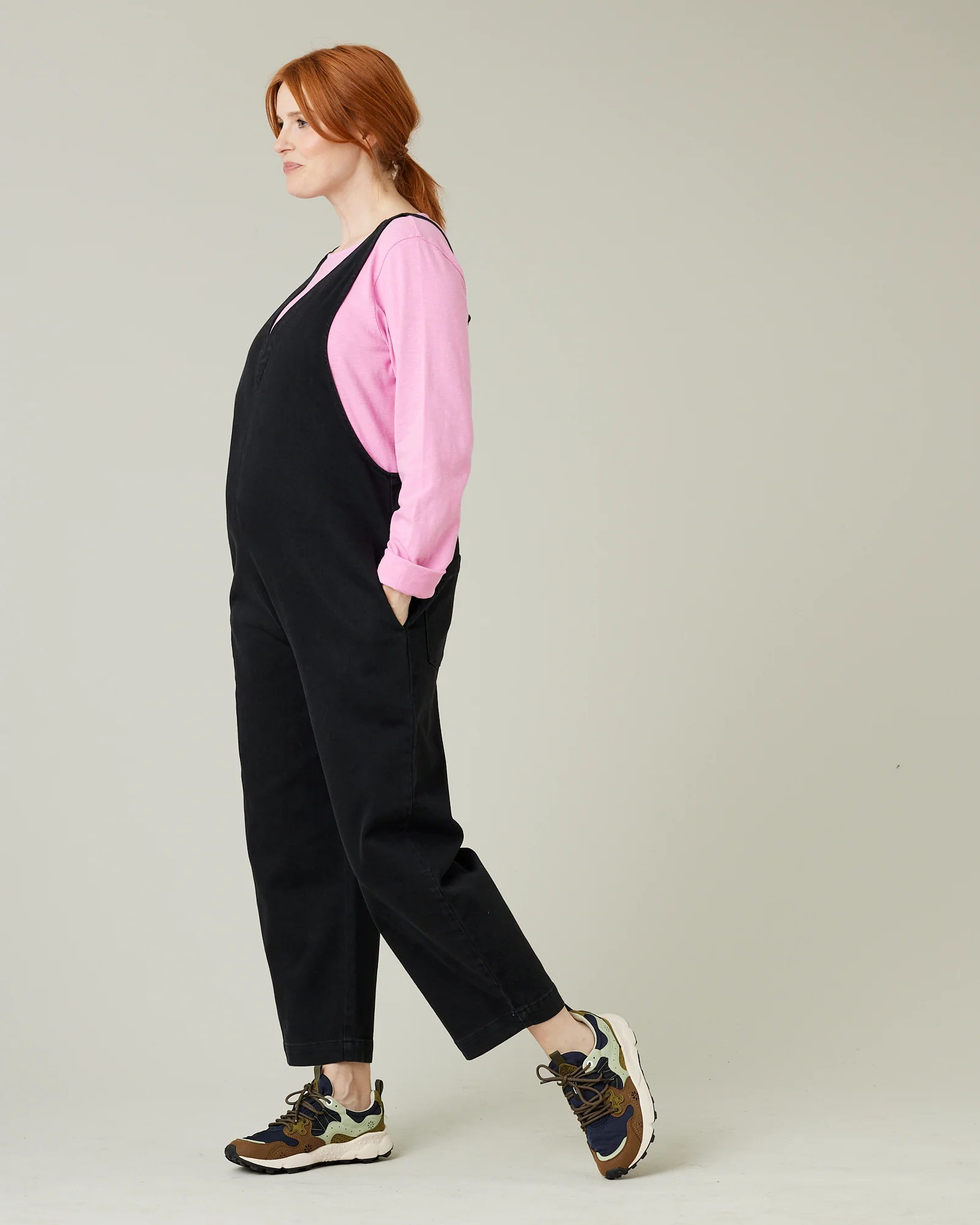 Ottie Black Denim Jumpsuit - Image 11