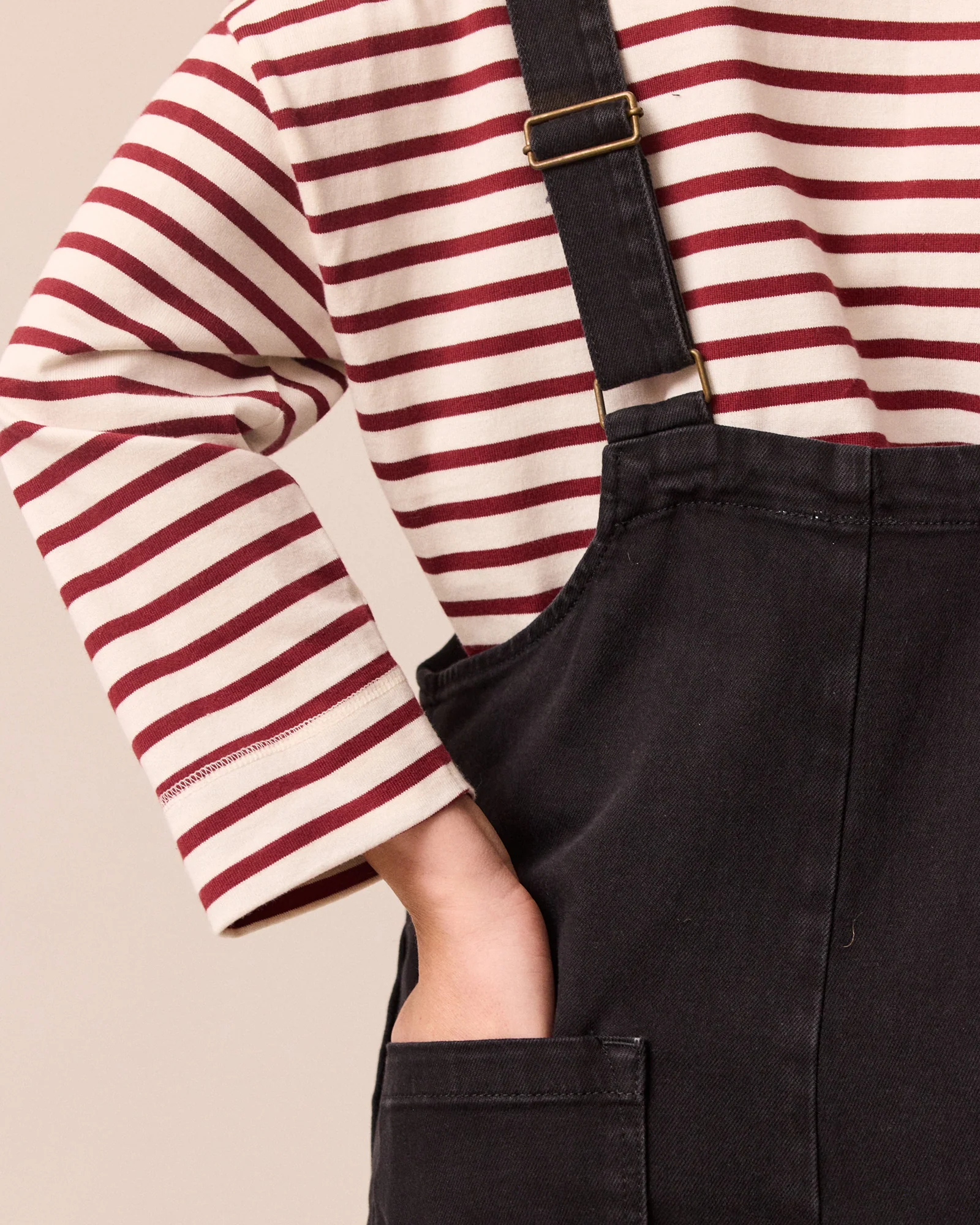 Ottie Black Denim Jumpsuit - Image 5
