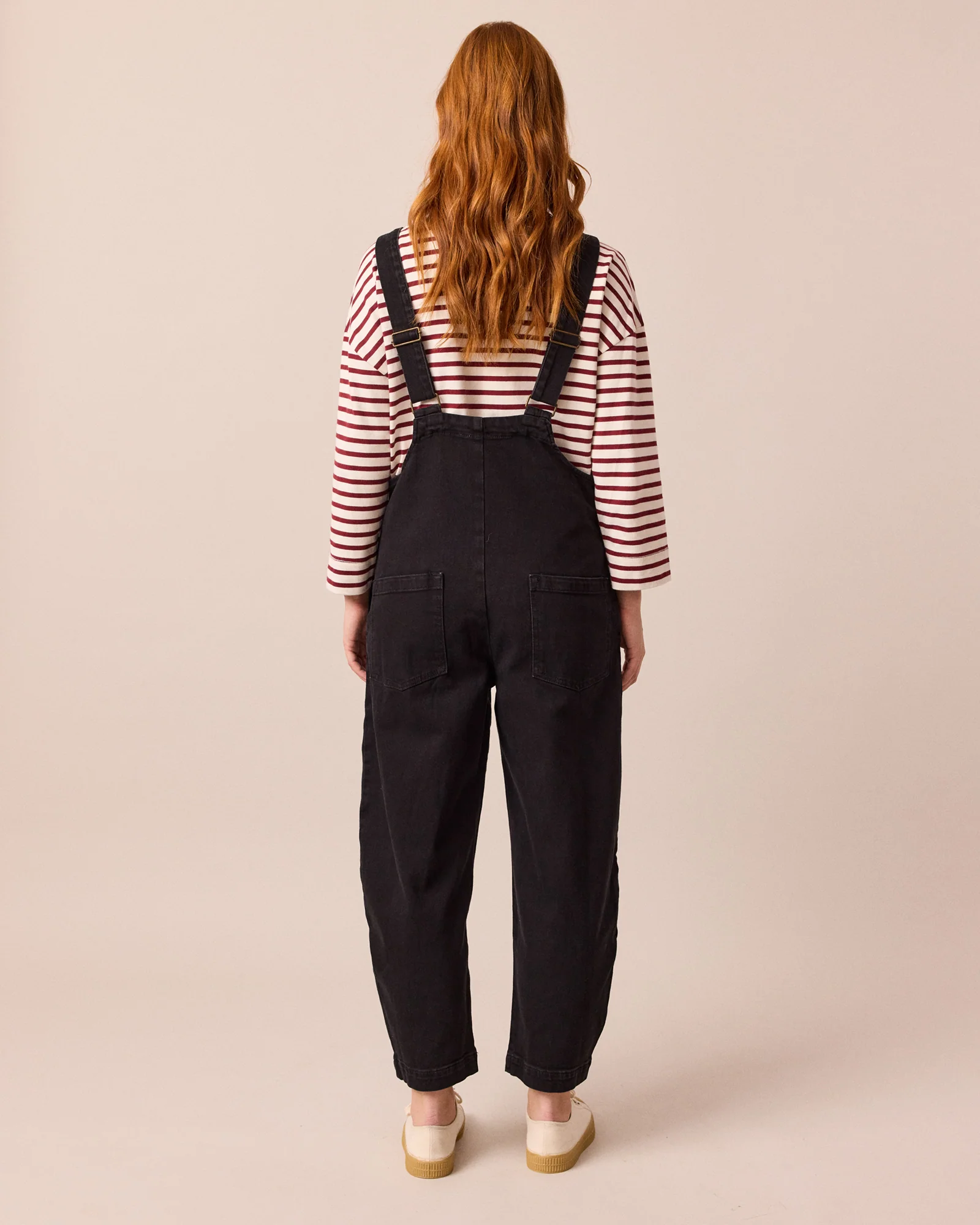 Ottie Black Denim Jumpsuit - Image 6
