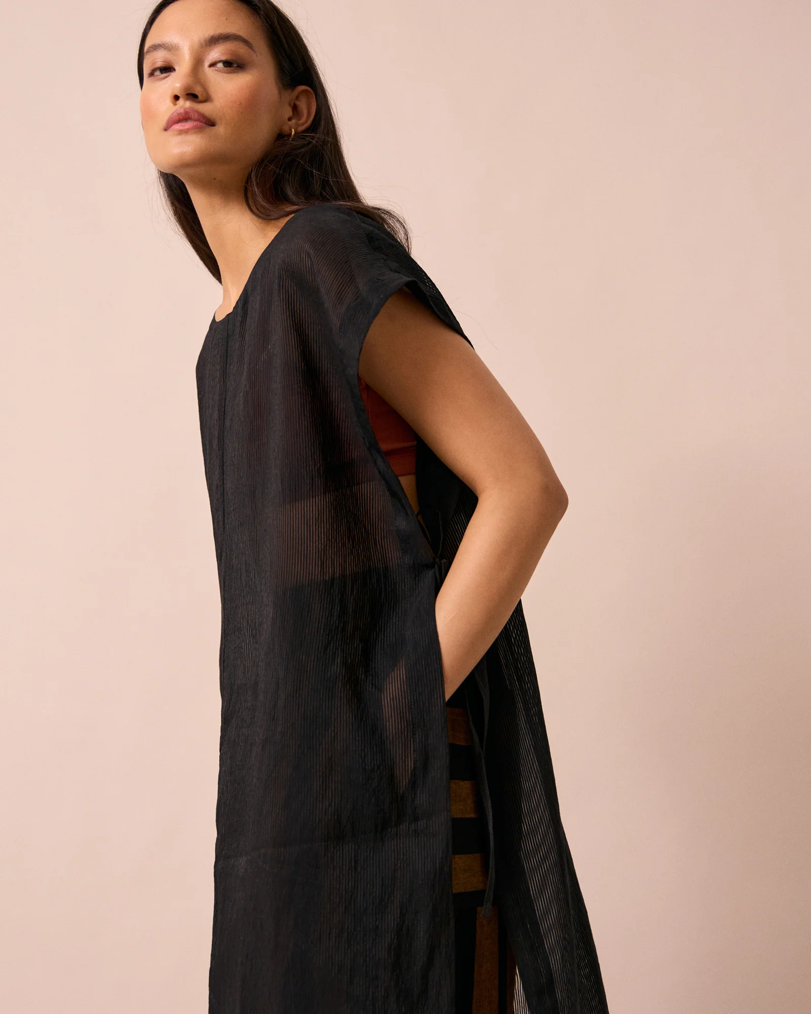 Payton Black Dress - Image 5